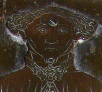 Holme next the Sea - St Mary Henry Nottingham and wife 1405